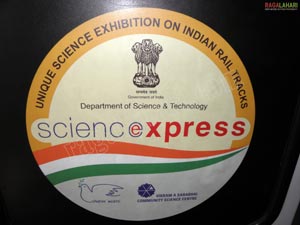 Science Express at Secunderabad Railway Station