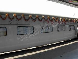 Science Express at Secunderabad Railway Station