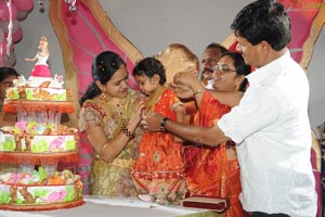 Siva Reddy Daughter Mokshitha Birthday Function