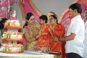 Siva Reddy Daughter Mokshitha Birthday Function