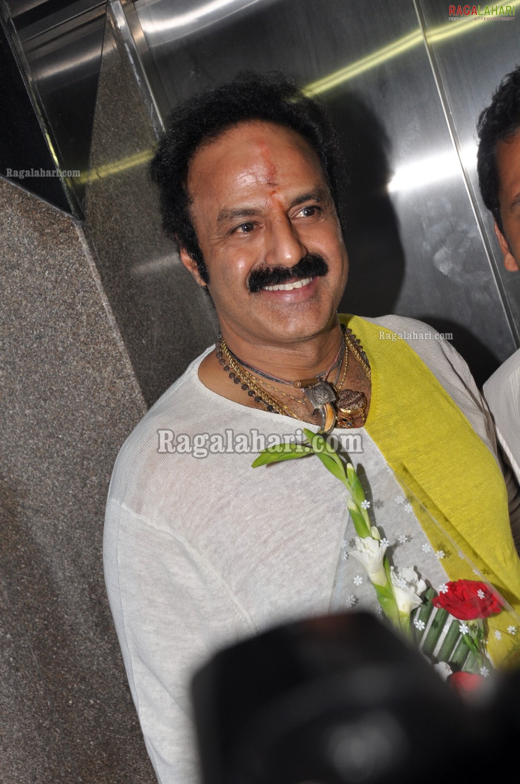 Balakrishna at Snippers Hair Salon Launch, Hyd