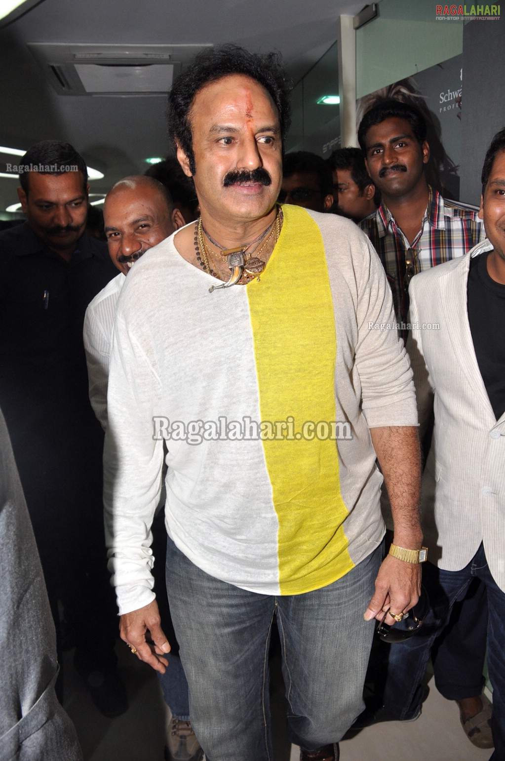 Balakrishna at Snippers Hair Salon Launch, Hyd