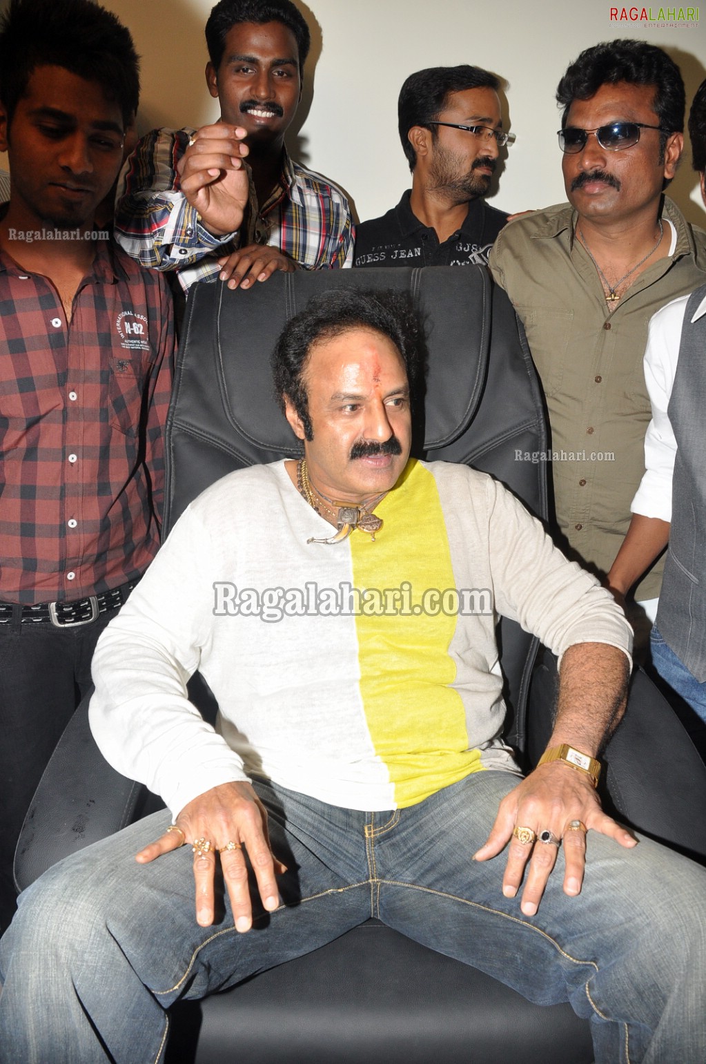 Balakrishna at Snippers Hair Salon Launch, Hyd