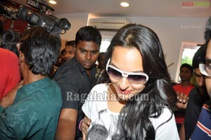 Sonakshi Sinha Launches Provogue Store at AS Rao Nagar, Hyderabad