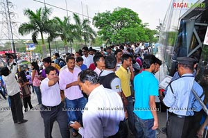 Teenmaar Hungama at Odeon, Prasadz & Sriramulu Theatres