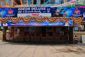 Teenmaar Hungama at Odeon, Prasadz & Sriramulu Theatres