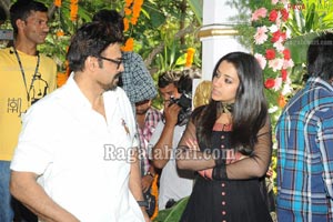 Venkatesh-Trisha Film Muhurat