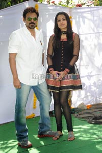 Venkatesh-Trisha Film Muhurat