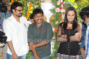 Venkatesh-Trisha Film Muhurat