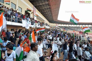 World Cup Criket 2011 Finals at Gachibowli Stadium, Hyderabad