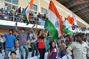 World Cup Criket 2011 Finals at Gachibowli Stadium, Hyderabad