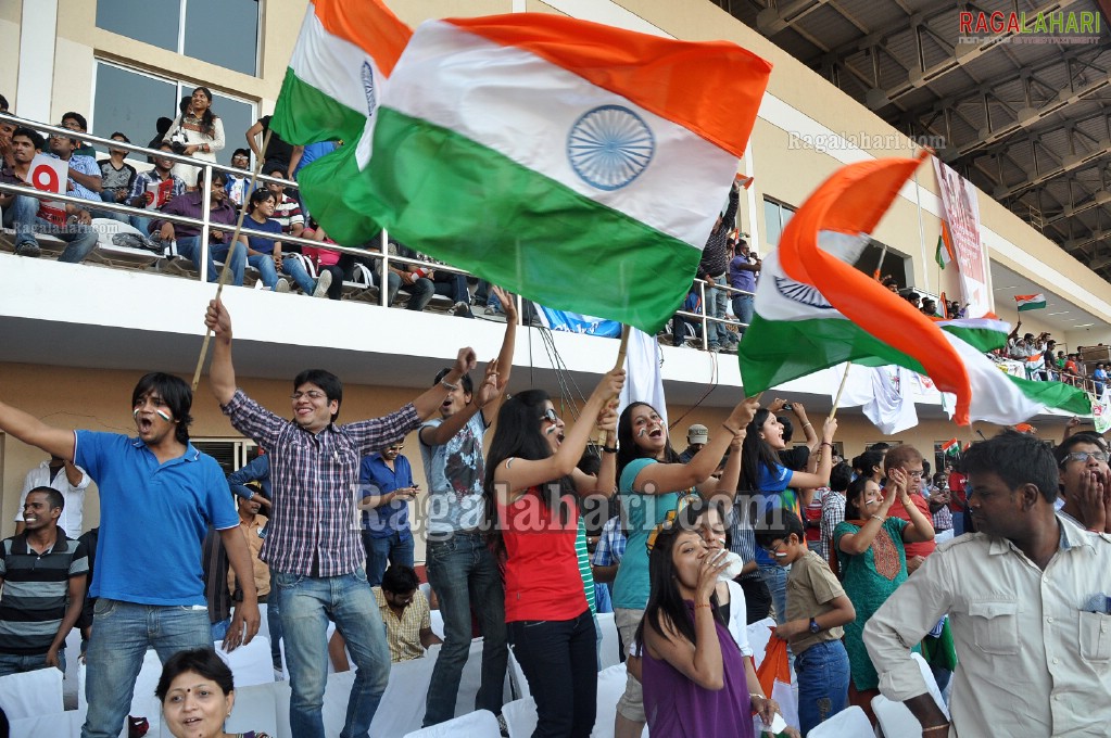 World Cup Cricket 2011 Finals at Gachibowli Stadium, Hyd