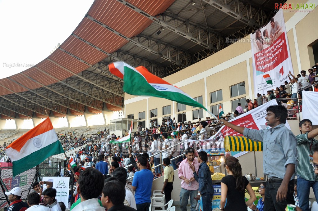 World Cup Cricket 2011 Finals at Gachibowli Stadium, Hyd