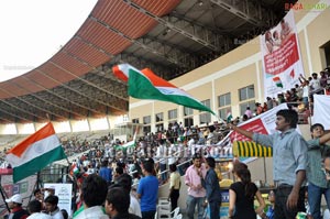 World Cup Criket 2011 Finals at Gachibowli Stadium, Hyderabad