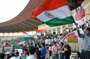 World Cup Criket 2011 Finals at Gachibowli Stadium, Hyderabad