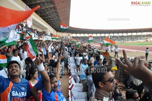 World Cup Criket 2011 Finals at Gachibowli Stadium, Hyderabad