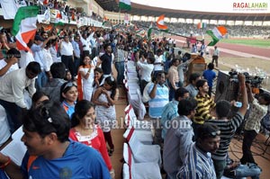 World Cup Criket 2011 Finals at Gachibowli Stadium, Hyderabad