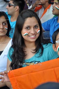 World Cup Criket 2011 Finals at Gachibowli Stadium, Hyderabad