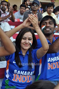 World Cup Criket 2011 Finals at Gachibowli Stadium, Hyderabad