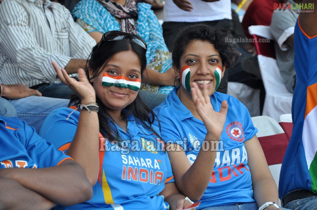 World Cup Cricket 2011 Finals at Gachibowli Stadium, Hyd