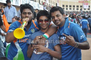 World Cup Criket 2011 Finals at Gachibowli Stadium, Hyderabad