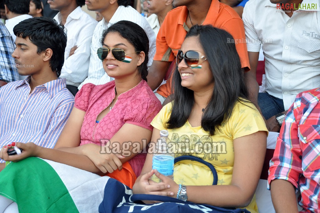 World Cup Cricket 2011 Finals at Gachibowli Stadium, Hyd
