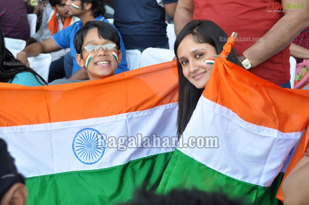 World Cup Cricket 2011 Finals at Gachibowli Stadium, Hyd