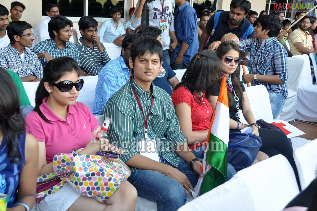 World Cup Cricket 2011 Finals at Gachibowli Stadium, Hyd