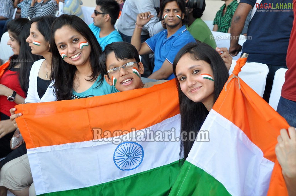 World Cup Cricket 2011 Finals at Gachibowli Stadium, Hyd