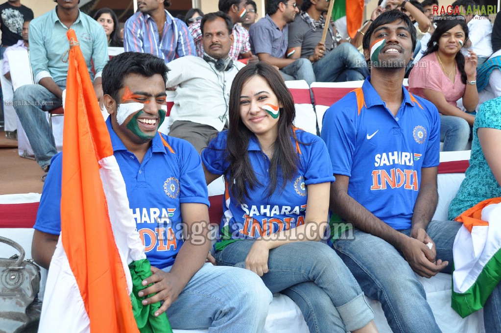 World Cup Cricket 2011 Finals at Gachibowli Stadium, Hyd