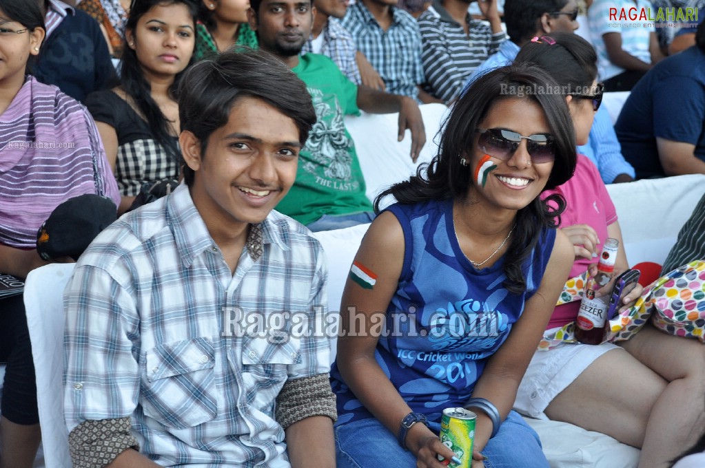 World Cup Cricket 2011 Finals at Gachibowli Stadium, Hyd