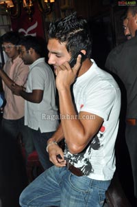 Deccan Chargers 2011 IPL 4 Team at 10D Pub, Hyderabad