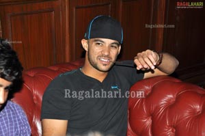 Deccan Chargers 2011 IPL 4 Team at 10D Pub, Hyderabad