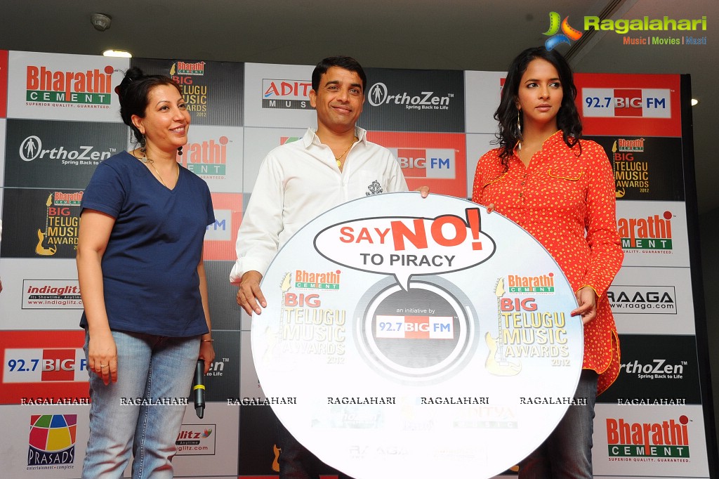 ‘BIG Telugu Music Awards 2012’ Music Piracy Awareness Campaign