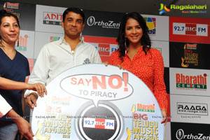 Dil Raju, Lakshmi Manchu Launch Say No to Music Piracy Song