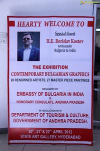 Bulgarian Consulate Launches Contemporary Bulgarian Graphics in Hyderabad