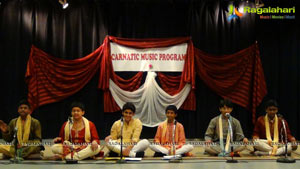 Carnatic Music program at Sri Siva Vishnu Temple, Lanham, MD 