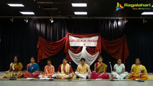 Carnatic Music program at Sri Siva Vishnu Temple, Lanham, MD 