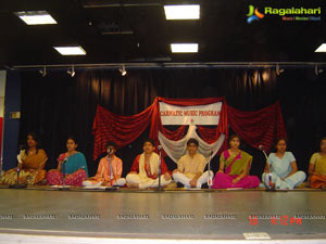 Carnatic Music program at Sri Siva Vishnu Temple, Lanham, MD 