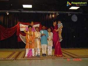 Carnatic Music program at Sri Siva Vishnu Temple, Lanham, MD 