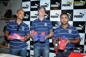 Deccan Chargers Team at Puma Store