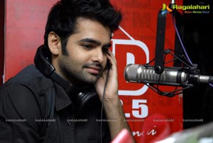 Handsome Hero Ram at 93.5 Red FM for Endukante Premanta Promotions