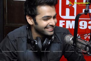 Handsome Hero Ram at 93.5 Red FM for Endukante Premanta Promotions