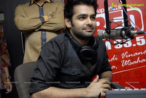 Handsome Hero Ram at 93.5 Red FM for Endukante Premanta Promotions