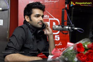 Handsome Hero Ram at 93.5 Red FM for Endukante Premanta Promotions