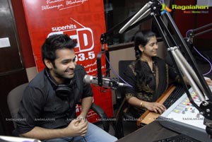 Handsome Hero Ram at 93.5 Red FM for Endukante Premanta Promotions