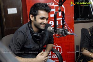 Handsome Hero Ram at 93.5 Red FM for Endukante Premanta Promotions