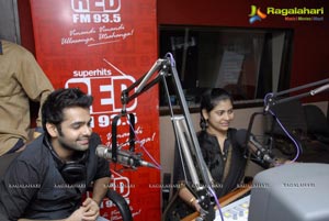 Handsome Hero Ram at 93.5 Red FM for Endukante Premanta Promotions