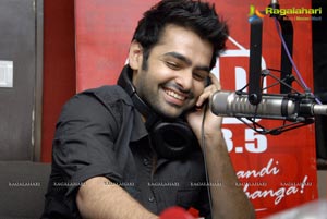 Handsome Hero Ram at 93.5 Red FM for Endukante Premanta Promotions