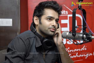 Handsome Hero Ram at 93.5 Red FM for Endukante Premanta Promotions